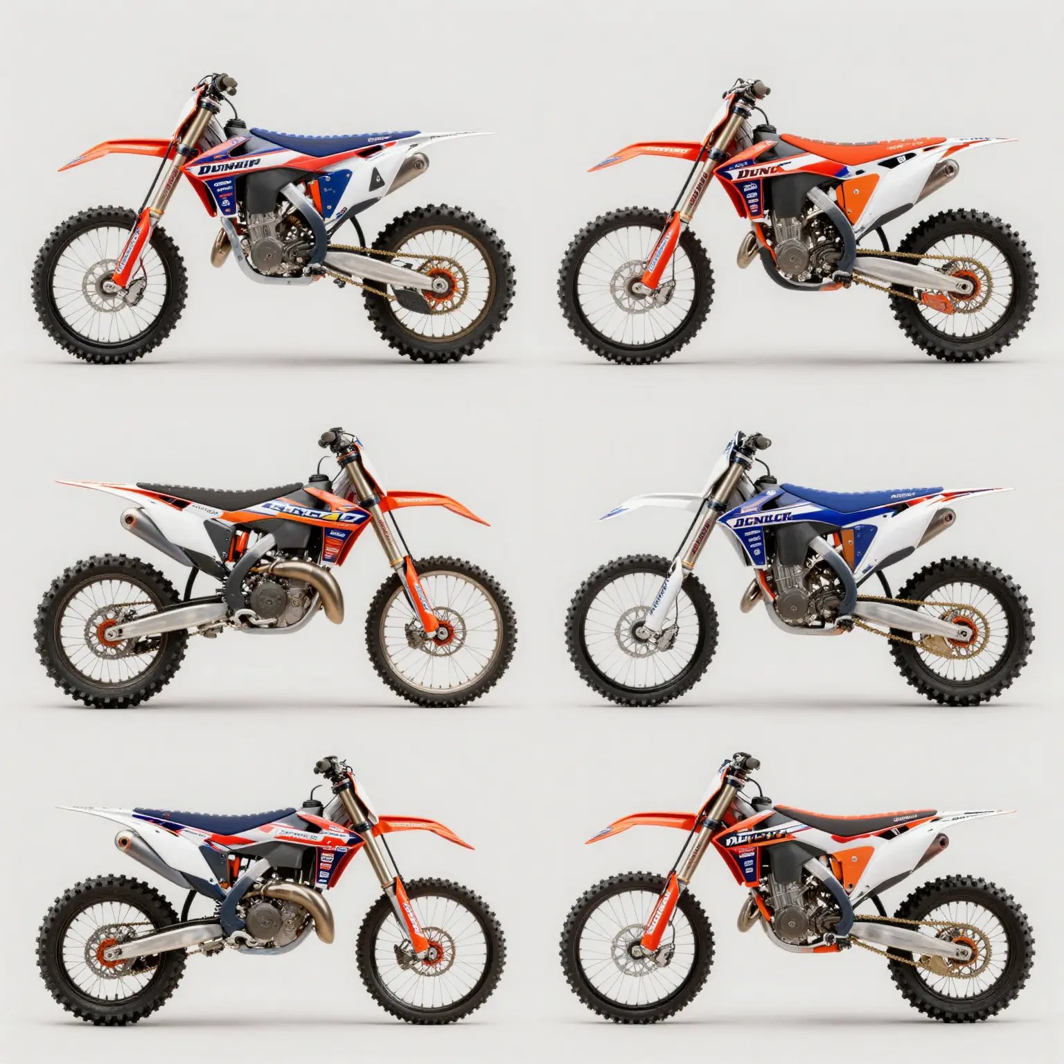 Dunlop Dirt Bike Graphics