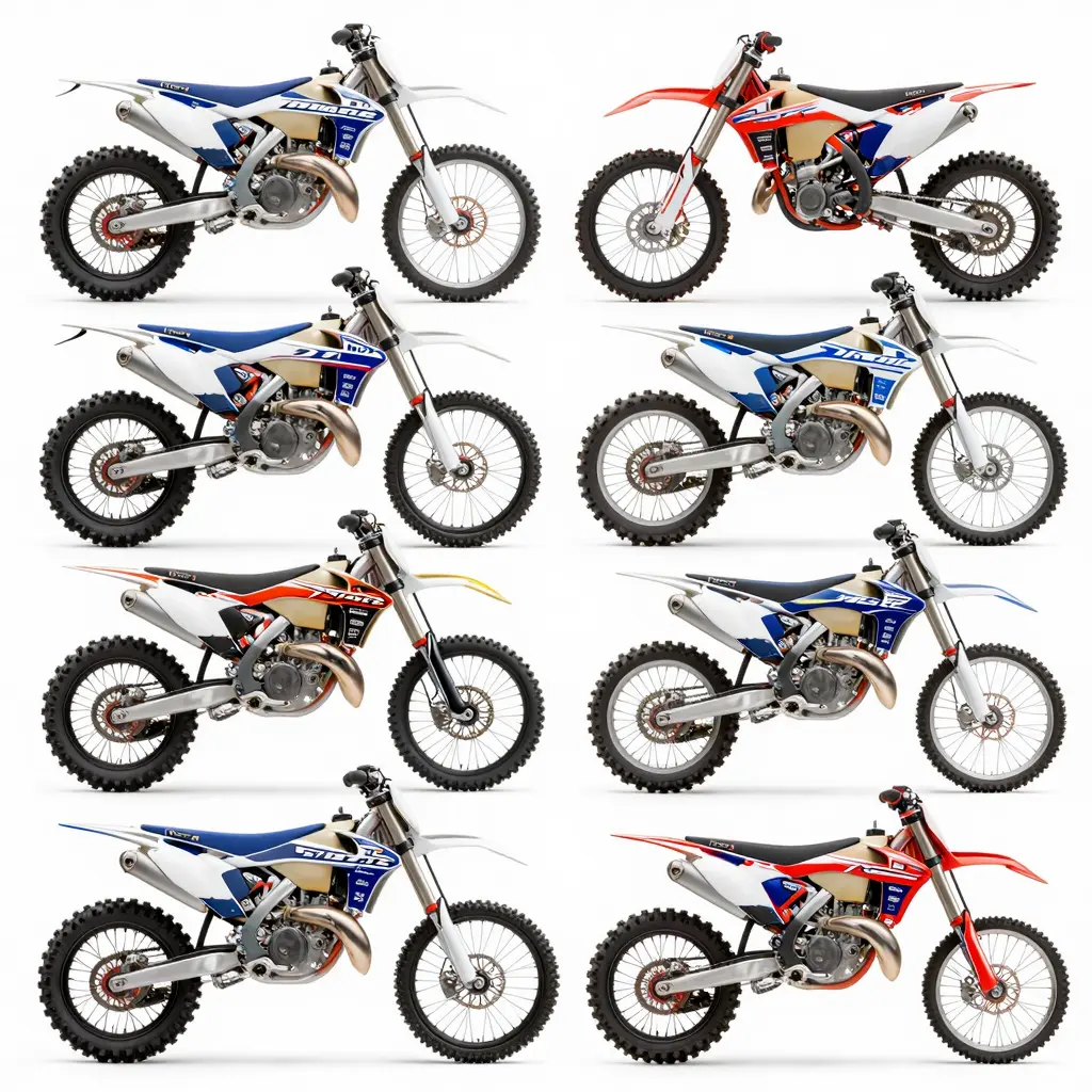 Dirt Bike Graphics Styles and Designs