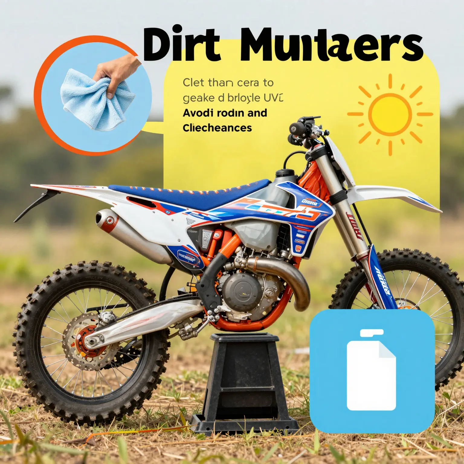 Dirt Bike Graphics Maintenance Tips