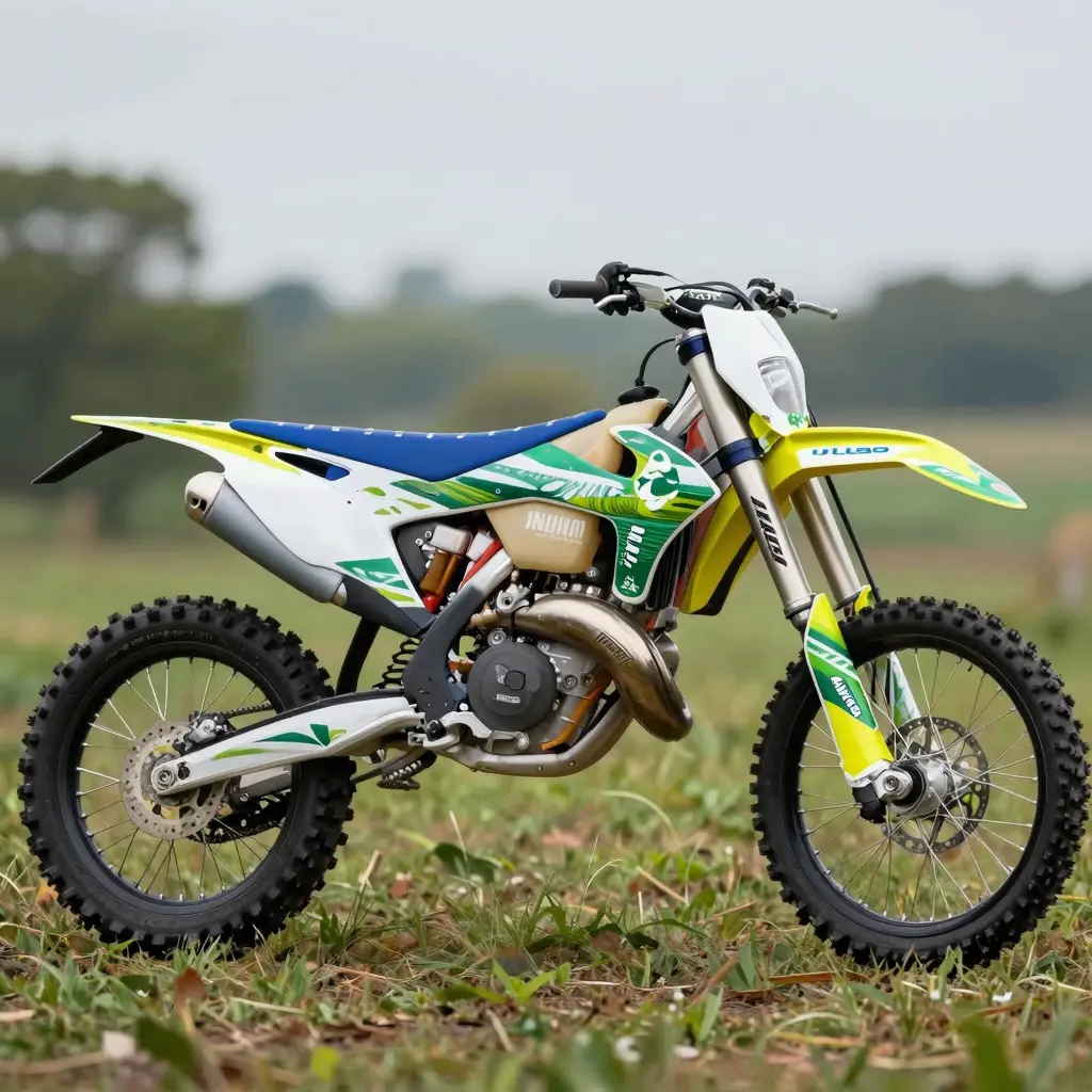 Eco-Friendly Dirt Bike Graphics