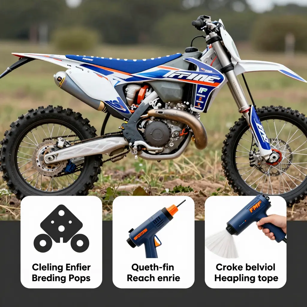 FMF Dirt Bike Graphics Installation Tips