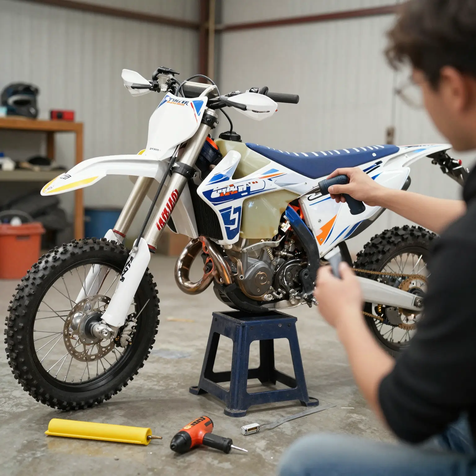 Installing Motorcycle Graphics