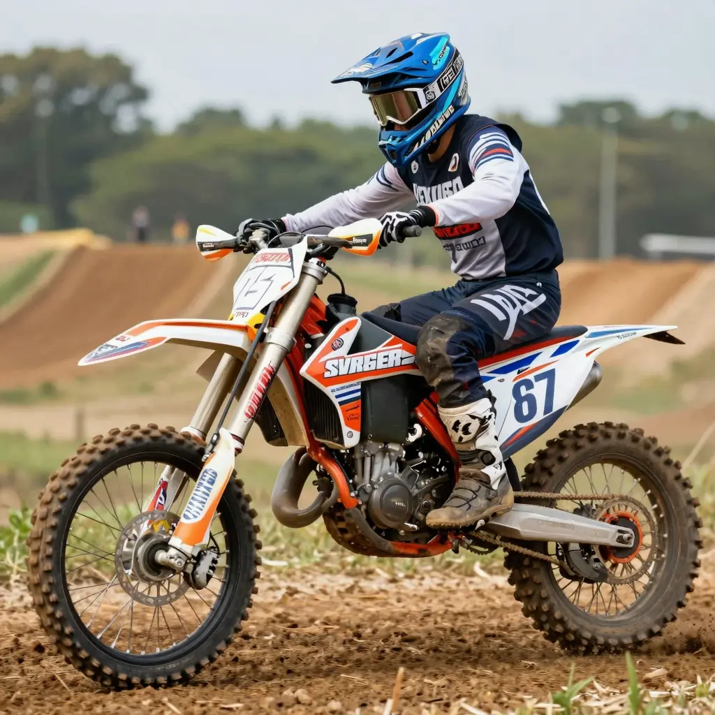 Custom Graphics on Dirt Bikes