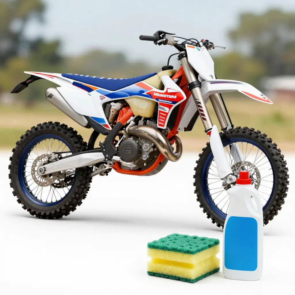 Dirt Bike Graphic Maintenance