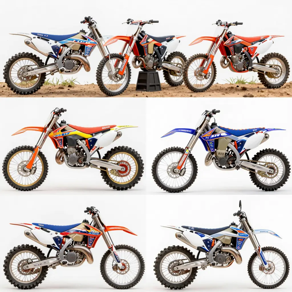 Dirt Bike Graphics Evolution