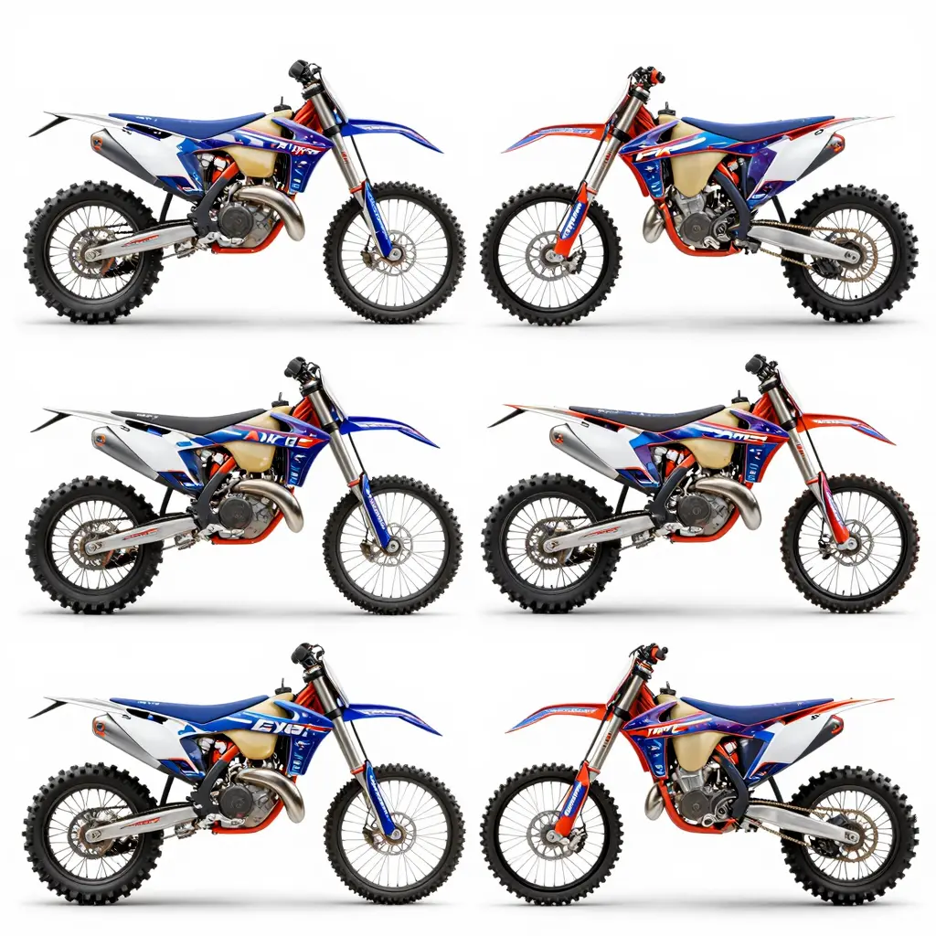 Galaxy Dirt Bike Graphics