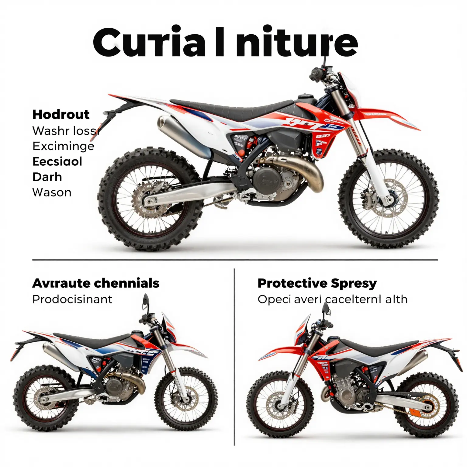 Motorcycle Graphics Care Infographic