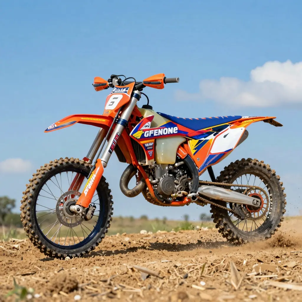 General Lee Dirt Bike Graphics