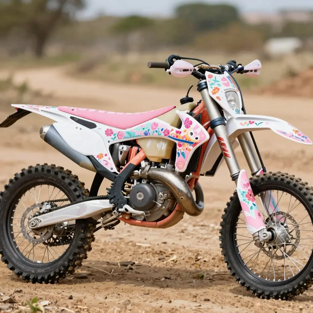 Girly Dirt Bike Graphics