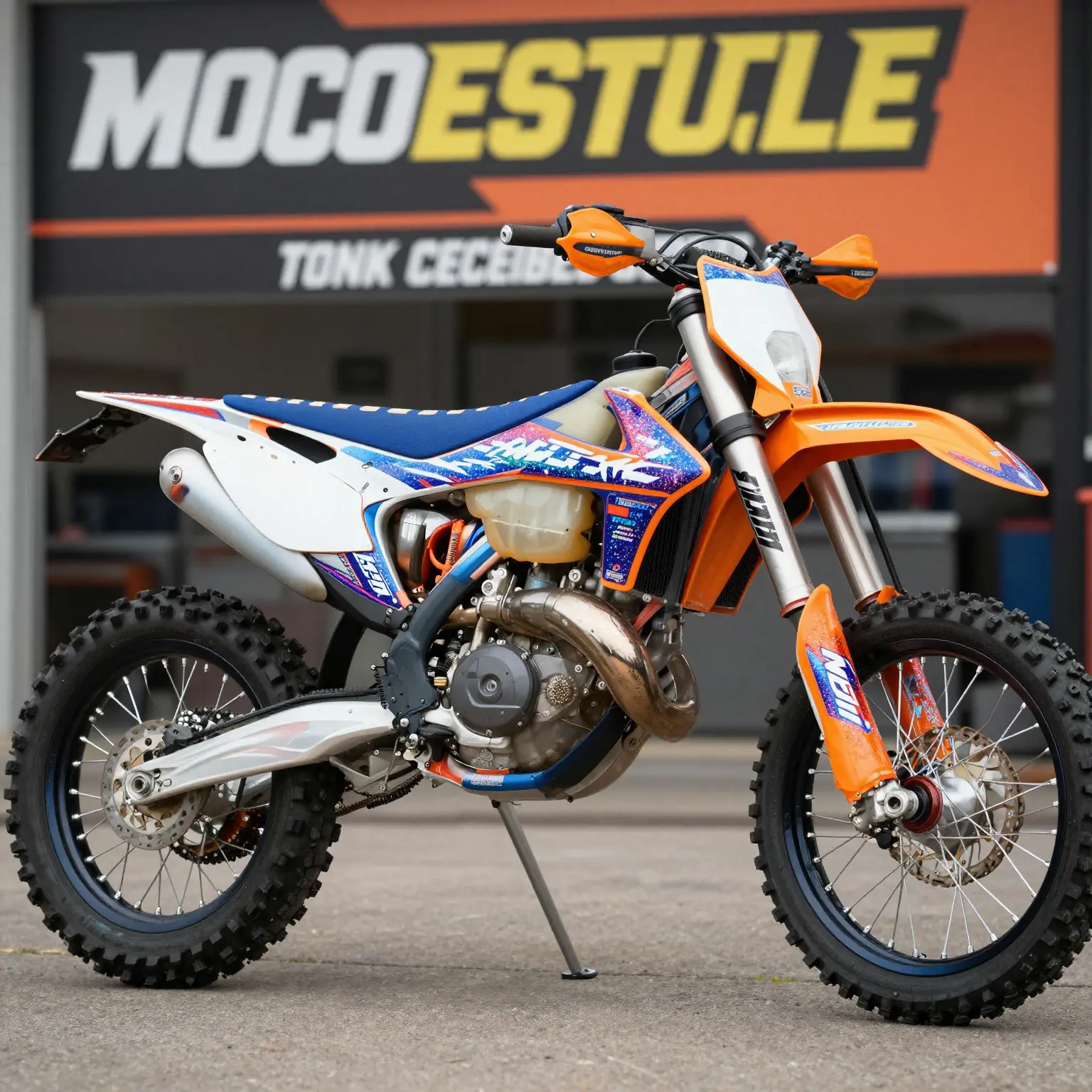 Glitter Dirt Bike Graphics