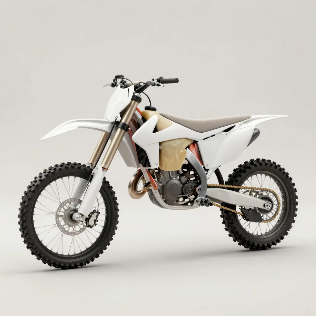 Dirt Bike Before Graphics Application