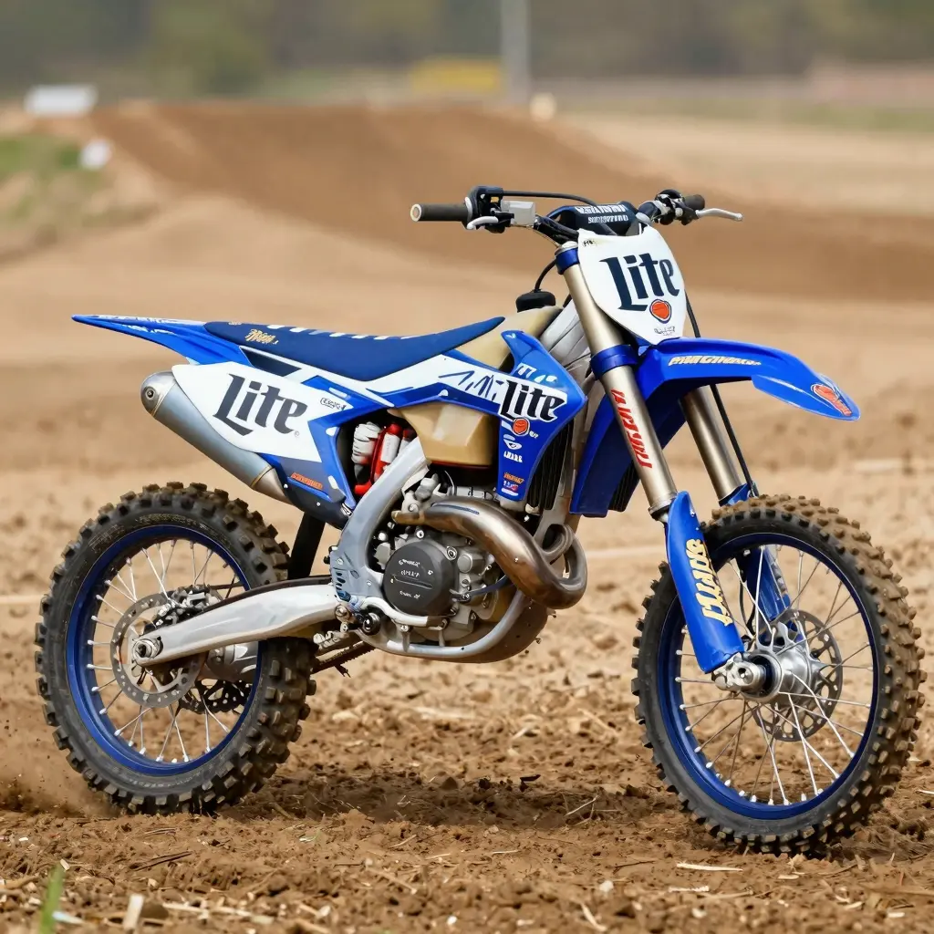 Miller Lite Dirt Bike Graphics