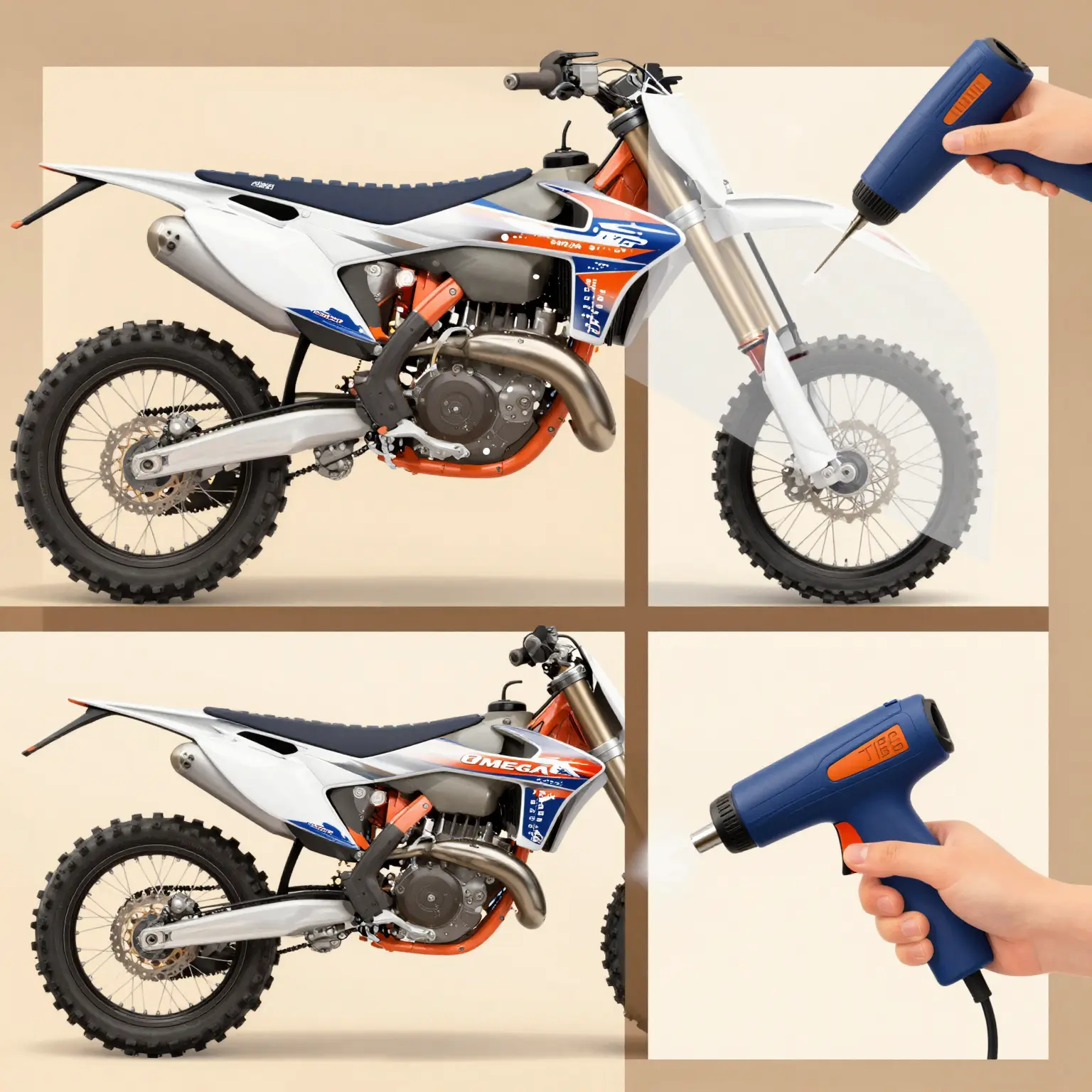 Dirt Bike Graphics Installation