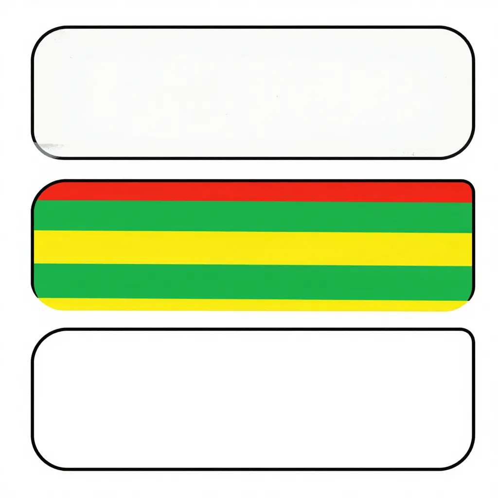 Cross-section diagram showing the three-layer build-up on a dirt bike frame guard: the underlying plastic guard, the printed graphic vinyl layer, and the top sacrificial film layer
